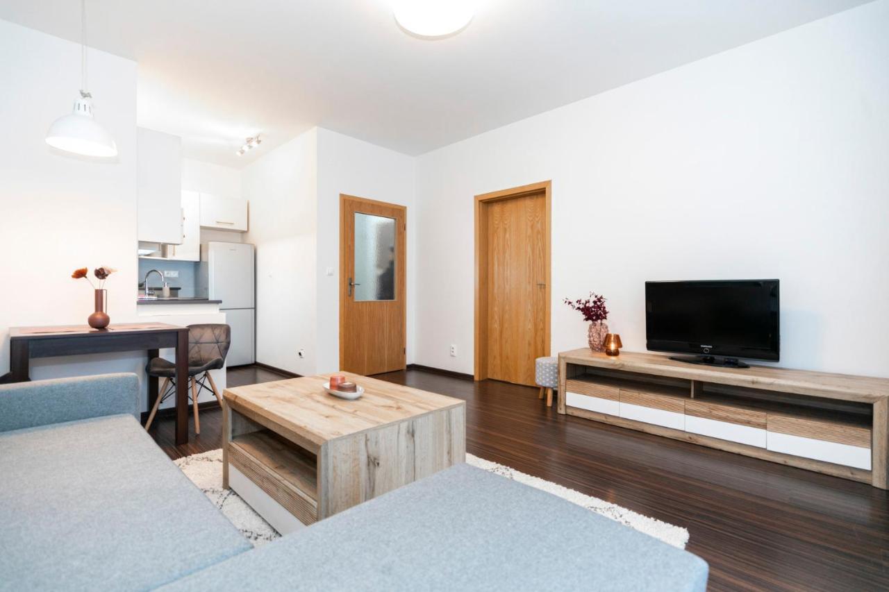 Alure Residences 3 & 24H Self Check-In, Parking In The Garage In The Apartment Building Included, New Building, Terrace, Green Location With A Forest Park With A Lake, Children'S Playground Banská Bystrica Dış mekan fotoğraf