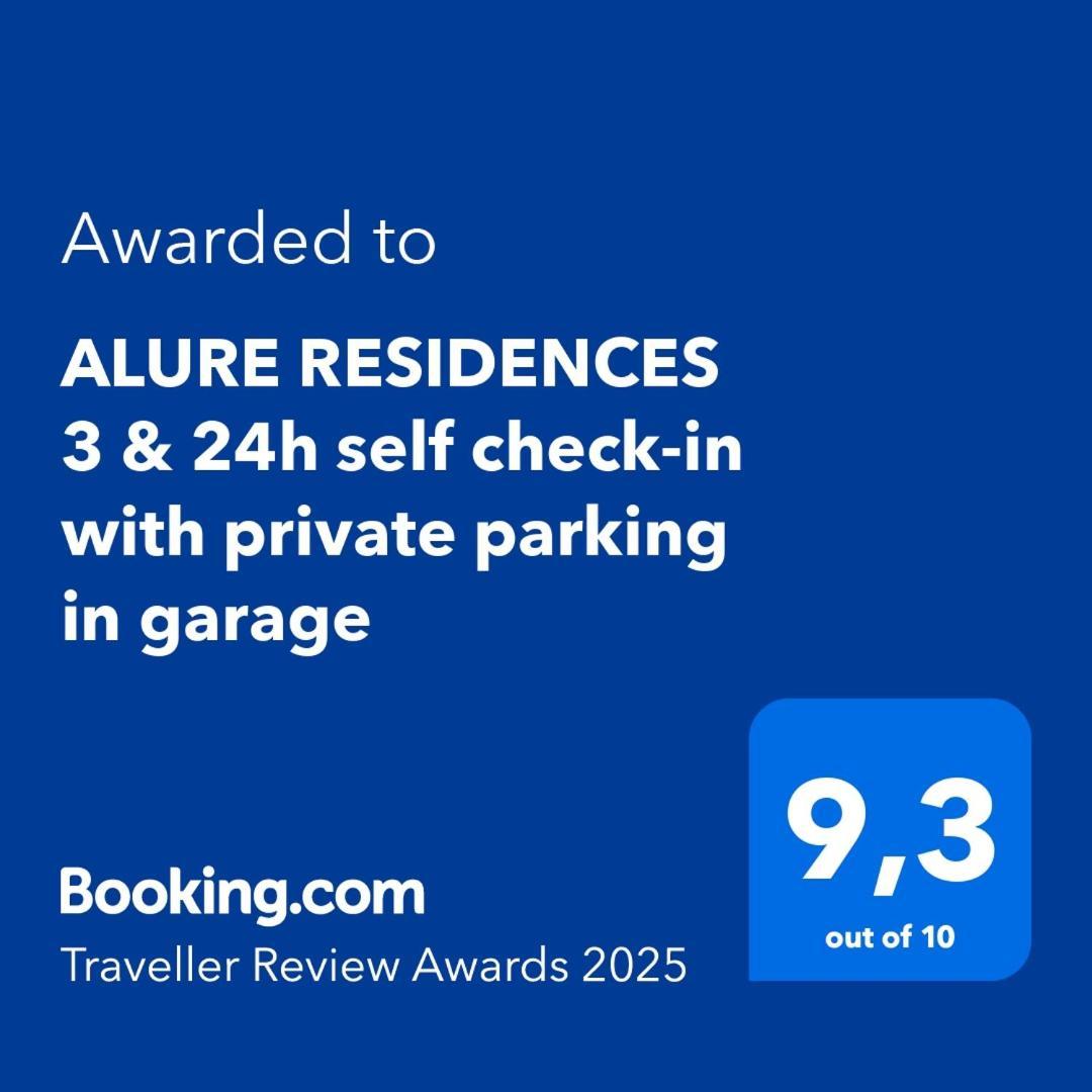 Alure Residences 3 & 24H Self Check-In, Parking In The Garage In The Apartment Building Included, New Building, Terrace, Green Location With A Forest Park With A Lake, Children'S Playground Banská Bystrica Dış mekan fotoğraf